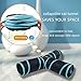 Cat Tunnel Toys Large Longer Collapsible Crinkle Pet Play Tubes Tunnel 3 Way with Fun Ball for Cat, Puppy, Kitty, Kitten, Rabbit