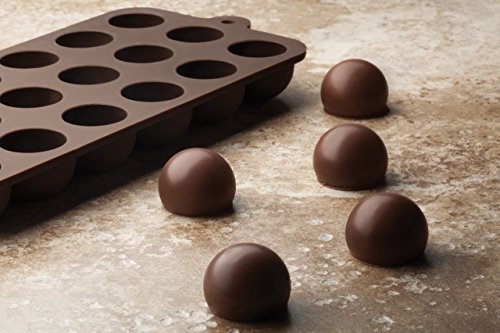 Mrs. Anderson's Baking 43763 Chocolate Mold, Truffle, Brown