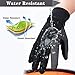 OZERO Touch Screen Gloves for Men, Cold Weather Windproof Thermal Glove for Smartphone Texting - Non-Slip Silicone Gel and Hand Warmers for Mens' Cycling and Running