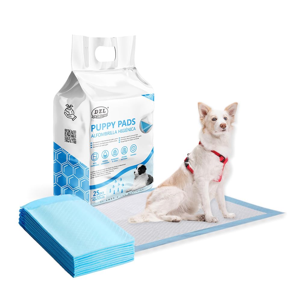 SMELL & SMILE Disposable Dog Cats Training Wipes for Pets Dogs (40 x 50 cm 25 pcs)