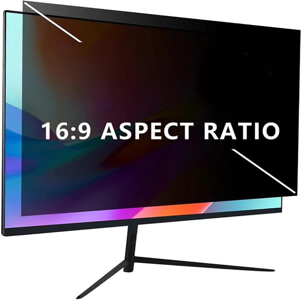VBESTLIFE 26" Privacy Screen Filter Removable 16:9 Widescreen Laptop Monitor