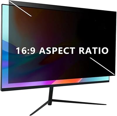 VBESTLIFE 26" Privacy Screen Filter Removable 16:9 Widescreen Laptop Monitor