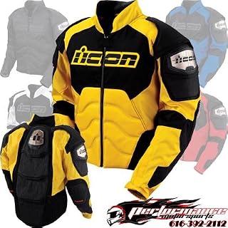 Icon TiMAX 2 Mesh Jacket - Large/Yellow 