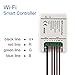 XCSOURCE DC 12-24V WiFi Remote 5 Channels Controller for iOS Android RGB LED Strip LD686