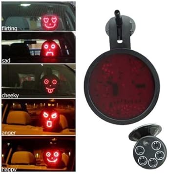 generic remote control wireless automobile face lights drivemotion led car message sign amazon co uk car motorbike lights drivemotion led car