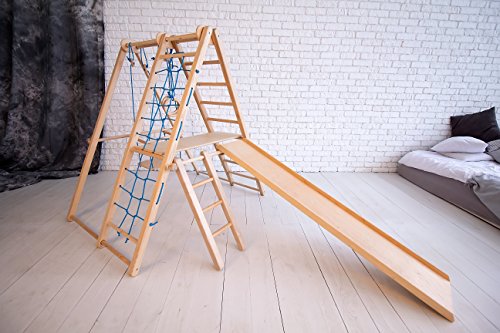 4 EZPlay+Panda+Indoor+Playground+Structure