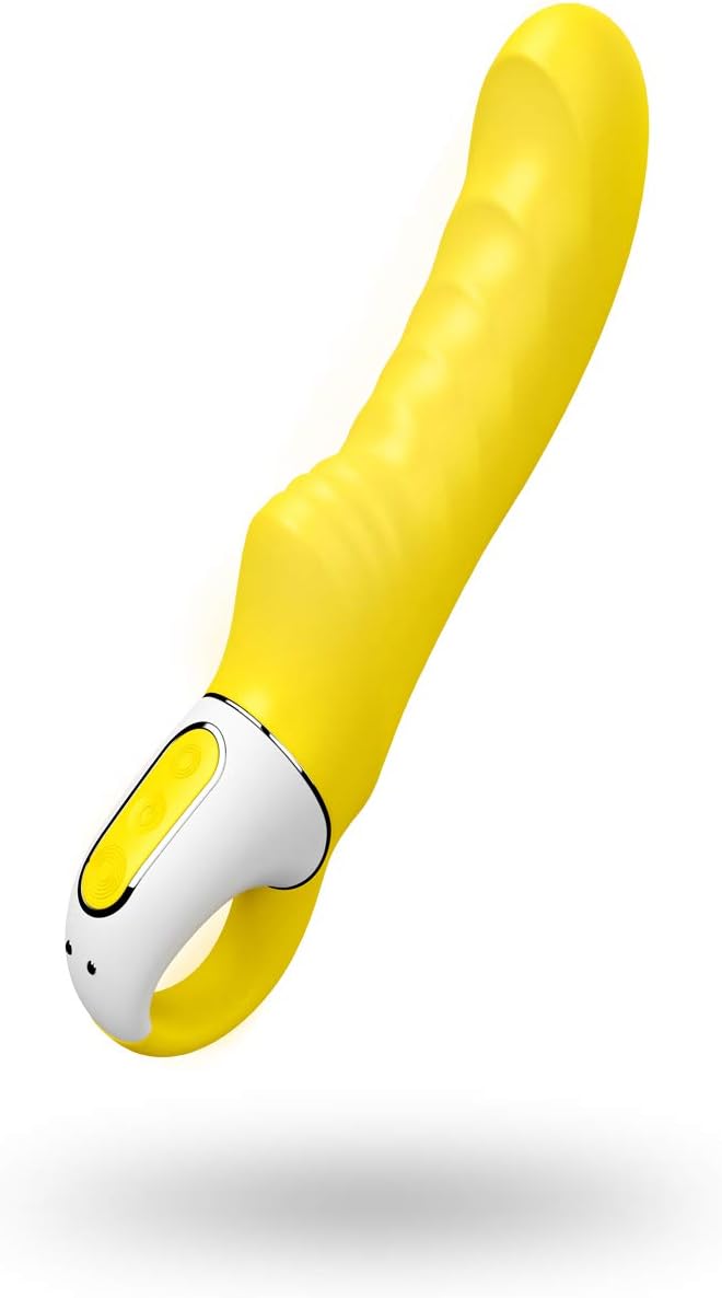 Satisfyer Vibes - Yummy Sunshine, G-spot Vibrator with 12 Powerful Vibration Settings, Waterproof, Rechargeable