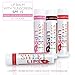 Sweet Lips SPF 15 Lip Balm by L'AUTRE PEAU - Dry Chapped Lips Treatment with Moisturizer for Sun Protection | Merry-Go- Round Madness Gift Set | Cherry, Bubblegum, Chocolate & Watermelon (4 Pack)
