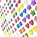 PREXTEX 750 jeweles (375 Pairs) of Jewel Earrings! Assorted Designs and Colors New Party Favors, Scrapbook Gems, Decorate Cards, Sticker Jewels Stick on Jewels
