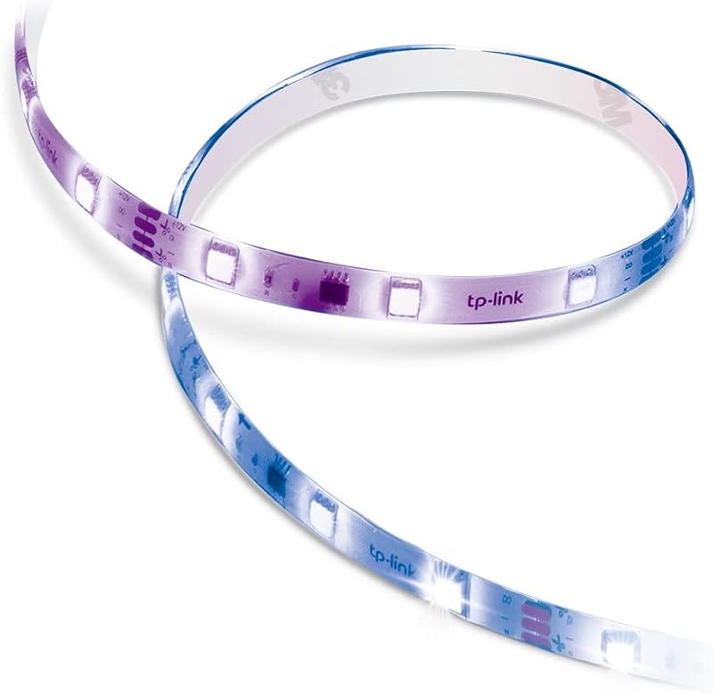 TP-Link RGBIC LED Strip 5m, beschichteter Smart LED Streifen, 50 verschiedene Farbzonen Segmentcontrol, 16 Mio. Farben, kompatibel mit Amazon Alexa, Hey Google L920-5