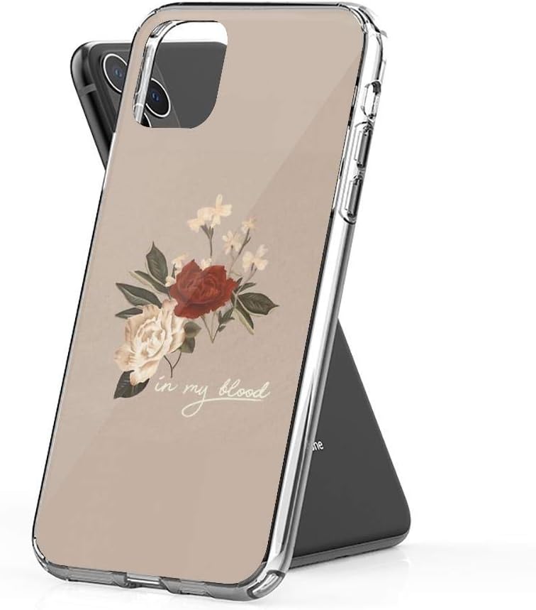 Crystal Clear Phone Cases Shawn - in My Blood Case Cover Compatible for iPhone (11 Pro Max)