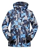 Andorra Men's Performance Insulated Ski Jacket with Zip-Off Hood