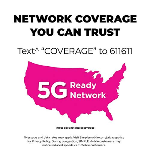 SIMPLE Mobile Refill Card 40 ReUp Prepaid Airtime Card (Physical