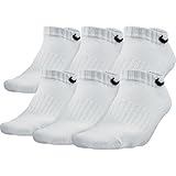 Nike Mens Performance Low Cut Socks 6 Pair - Shoe Size: 6-8 Mens/6-10 Womens (Medium)