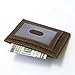 WAVY Card Holder Wallet, Slim Minimalist, Vegan Cork with RFID Blocking (Brown)