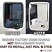 A-PADS Compatible with(Just Overlay Stick on, NOT for Replacement) 4 Chrome Door Handle Cover for 1999-2006 07 08 09 10 11 12 13 14 15 2016 Ford F250/F350/F450 SuperDuty - Without Passenger Keyhole