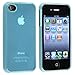 Frost Light Blue TPU Rubber Skin Case Cover for Apple iPhone 4 4G 4S