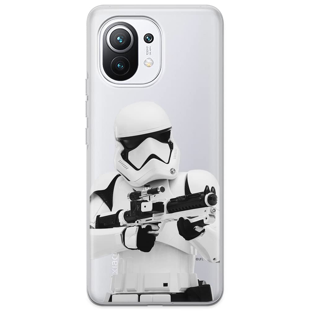 ERT GROUP mobile phone case for Xiaomi 11 original and officially Licensed Star Wars pattern Stormtrooper 007 optimally adapted to the shape of the mobile phone, partially transparent