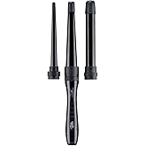 Paul Mitchell Pro Tools Express Ion Unclipped 3-in-1 Ceramic Interchangeable Curling Wand, 3 Barrels for Multiple Hairstyles