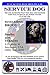 Buttonsmith Custom Personalized Service Dog ID Card - with Bonus 10 Service Dog Information Business Cards