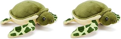 Zappi Co Soft Plush Turtle Toy Pack of 2 12-15cm Cuddly Playtime Companions