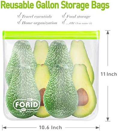 reusable gallon ziploc bags