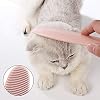 Katzenbürste Kamm Fellpflege Katze Zunge Bürste Katzenkamm,Massagebürste Massagekamm für Haustier Katzen,Katzenkämme Haustierbürste Langhaar Kurzhaar Haustierkamm mit Massage Funktion Zunge Form Pink