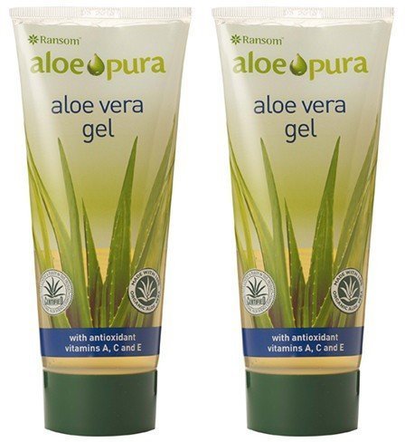 (2 Pack) - Aloe Pura - Aloe Vera Gel + Vit A C & E | 200ml | 2 PACK BUNDLE