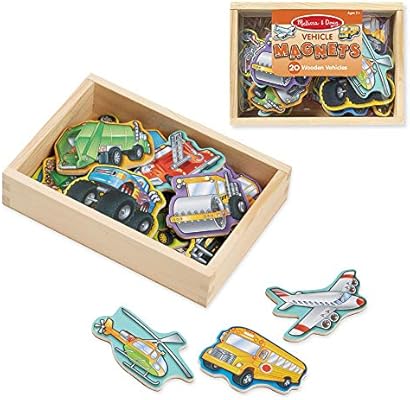 melissa & doug wooden construction building set in a box
