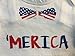 Funny Baby Gift Merica Onesie - Humorous America Clothes for Newborn
