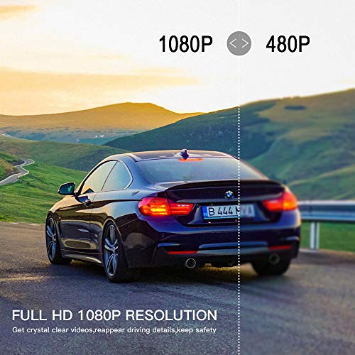 Dash Cam, Ainhyzic Dash Camera 1080P Full HD 3 Inch Screen Car Driving