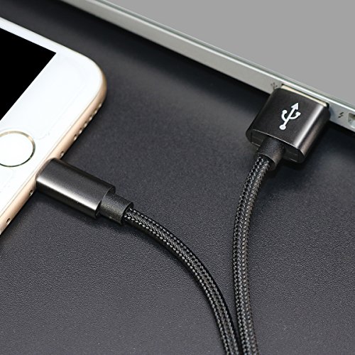 Lightning-Cable-for-iPhone3PACK-6Ft2M-Charger-Cord-Lightning-USB-Charger-Cable-for-iPhone-X88-Plus77-Plus55s5C55SEiPadiPodCharging-Charger-Cable-for-iPhone-iOS-Devices-Black