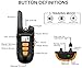 Shock Collar for Dogs – Dog Training Collar with Remote w/3 Training Modes, Beep, Vibration and Shock, Rechargeable 100% Waterproof Electric Collar for Small Medium Large Dogs, Up to 1500Ft Remote Ranthumb 1
