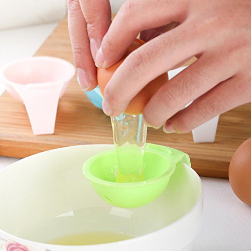 Mikey Store Egg White Separator Filter - New Essential Creative Sieve Gadget for Every Kitchen Tool Collection Home & Kitchen, Kitchen & Dining, Kitchen Utensils & Gadgets, Specialty Tools & Gadgets, Egg Separators