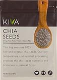 Kiva Organic Chia Seeds - PREMIUM GRADE - Raw, Non-GMO and Vegan (1 Pound Bag)