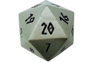 Norse Foundry Aged Mithiral Countdown 25mm Full Metal D20 Dice Life Counter TCG CCG