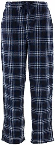 Jonathan K Men's Plaid Fleece Pajama Pants