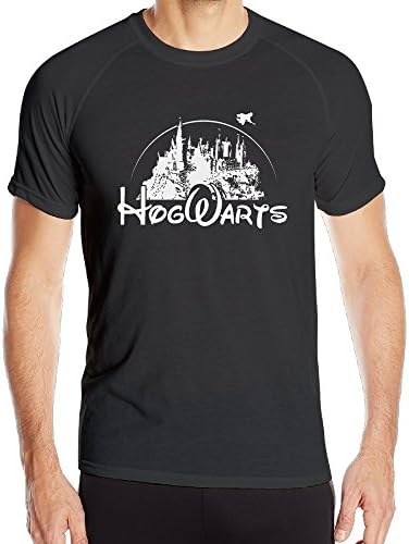 Mens Hogwarts Castle Sports Short-sleeve Sport Sportstyle Graphic Tees