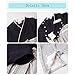 LIVEBOX Infant Baby Boys Infinity Japanese Kimono Cotton Toddler Romper(70: 3~9 months,Black)