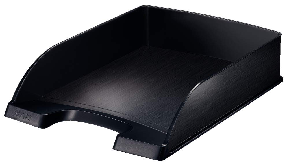 Leitz A4 Letter Tray, Satin Black, Style Range, 52540094