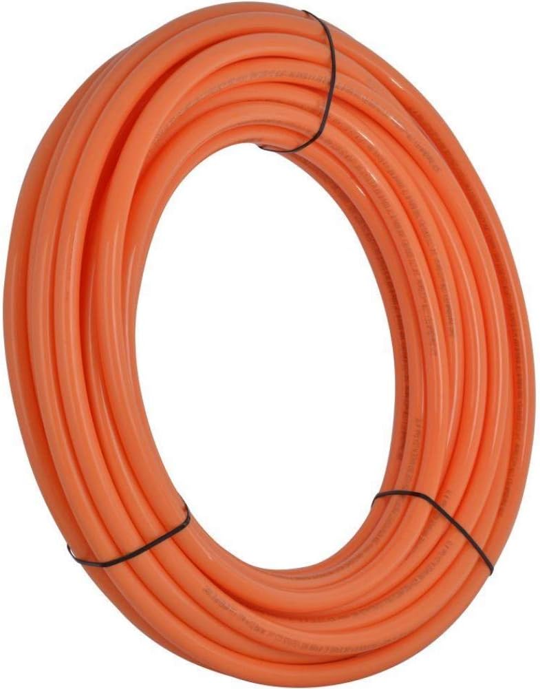 SharkBite CASH ACME U860O1000 pex coil tubing, 1/2 Inch, Orange