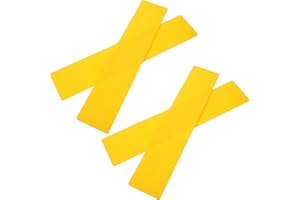 MAJORMENCH 4Pcs Tennis Training Floor Markers Tpe Lightweight Round Signs for Football Soccer Drills