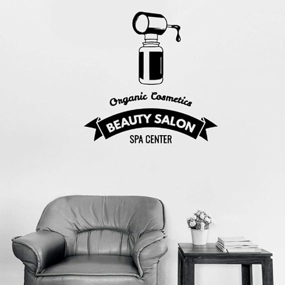 Etiqueta de la pared Pegatinas de vinilo para centro de salón de