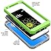 LG G5 Case, POETIC Revolution Series [Premium Rugged][Shock Absorption & Dust Resistant] Complete Protection Hybrid Case w/ Built-In Screen Protector for LG G5 (2016) Green/Gray