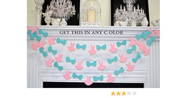 Amazon Com Tutus Or Ties Boy Or Girl We Love You Baby Shower
