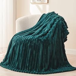 NEWCOSPLAY Super Soft Twin Blanket Dark Teal