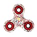 MNtech NEW Tri-Spinner Fidget Hand Spinner Camouflage Multi-Color, EDC Focus Toys (D)