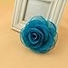 Lovely Rose Flower Hair Clips and Brooches for Women | Floral Pins and Accessories with Green Brooch
