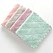 FarJing 4Pcs Dishclout Hanging Hand Towels,Dish Cloth for Washing Dishes Dish Rags Coral Velvet Nonstick Oil Washcloths