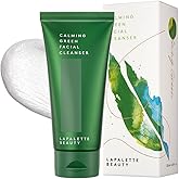 lapalette Calming Green Facial Cleanser | BHA & Green tea | Mild Cleansing Foam | Hydration & Soothing | Cruelty-Free, Paraben-Free | Korean Skin Care 120ml / 4.05 fl. oz.